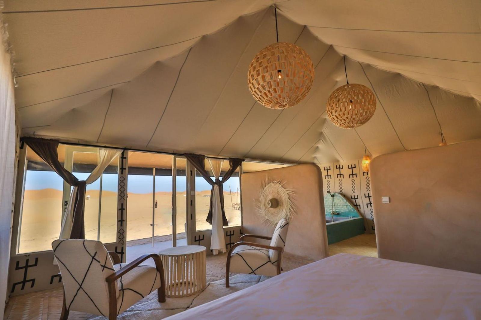 Hotel Aiour Luxury Camp Merzouga Exteriér fotografie