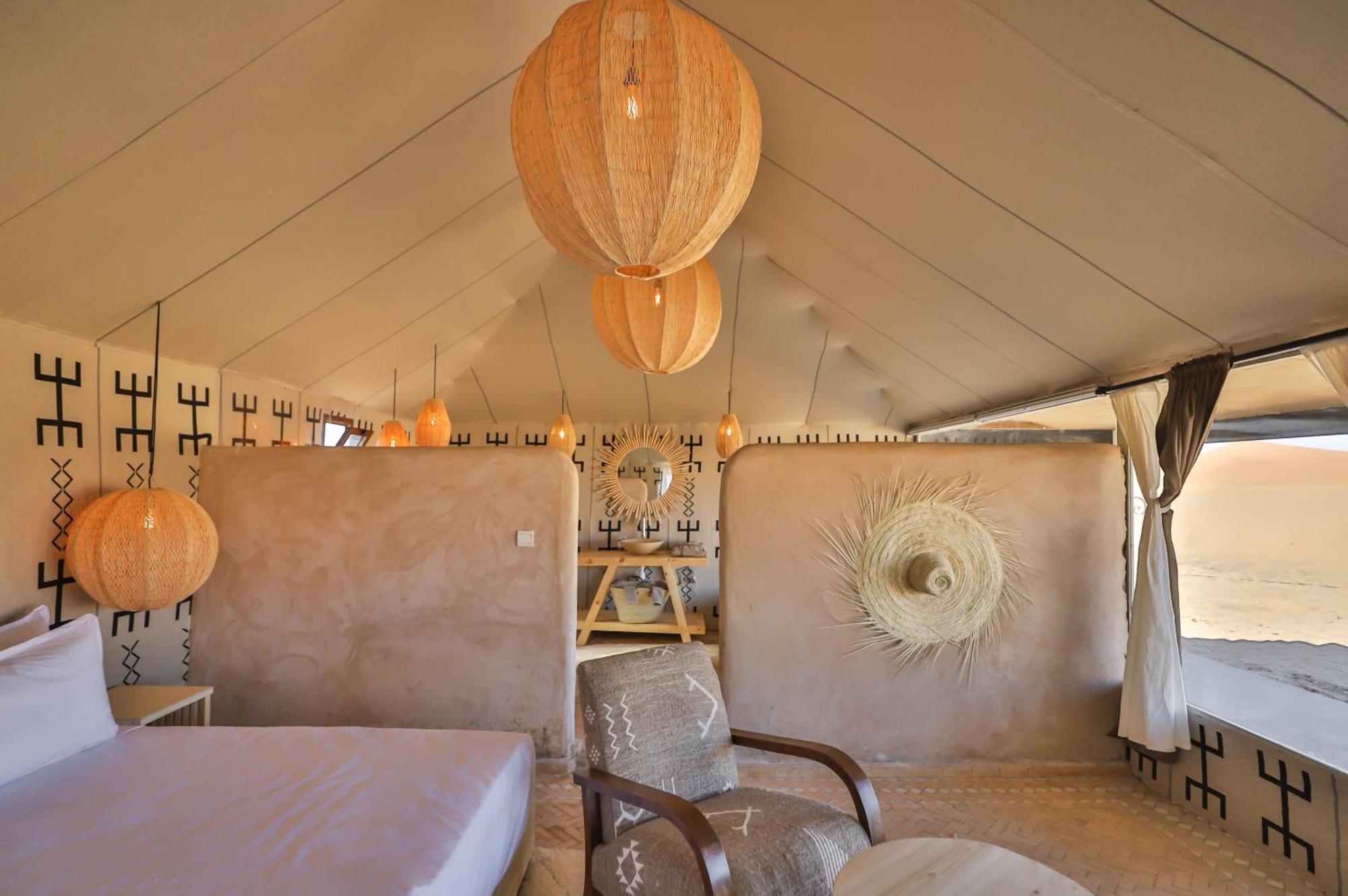 Hotel Aiour Luxury Camp Merzouga Exteriér fotografie